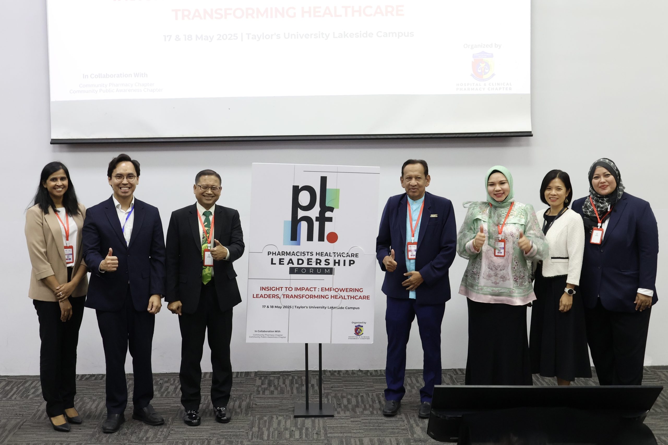 Pharmacists Healthcare Leadership Forum 2025 Taylors University Lakeside Campus